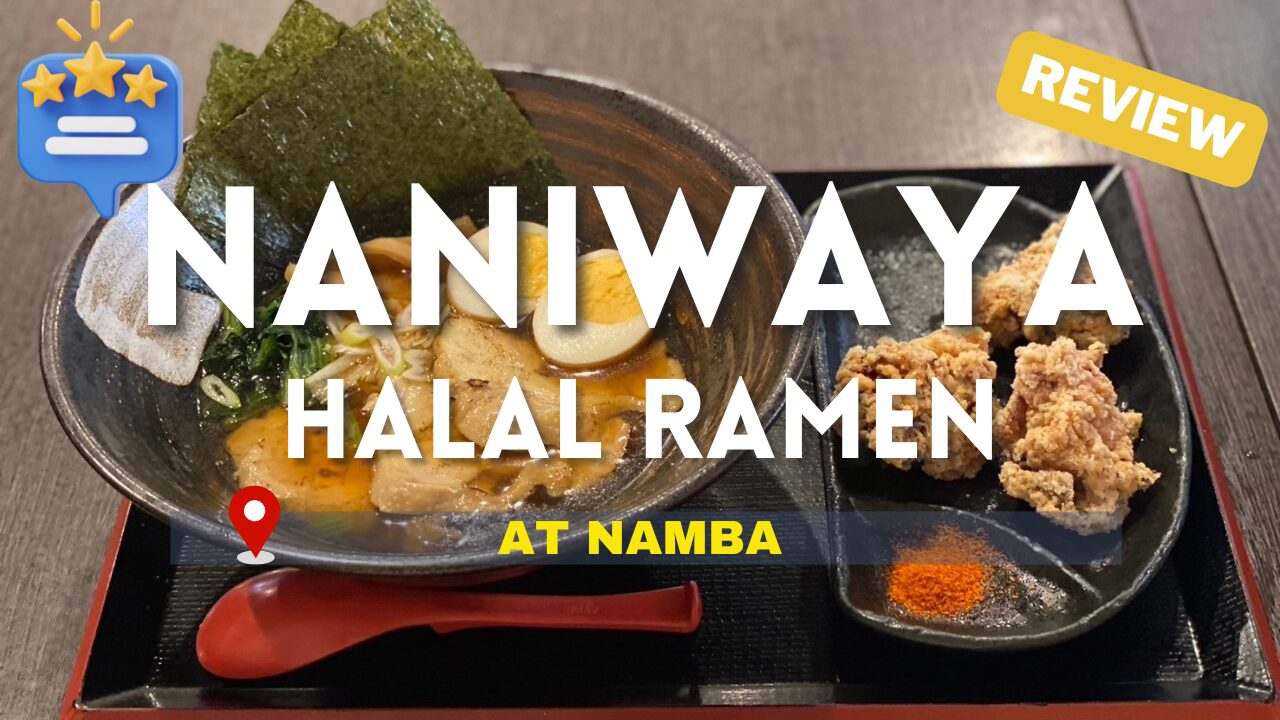 Halal ramen naniwaya