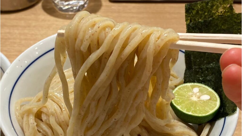 Tsujita tsukemen noodle