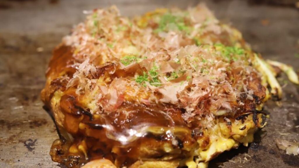 Okonomiyaki Ajinoya Honten's okonomiyaki