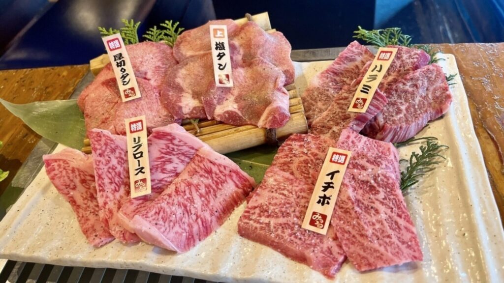 Dotonbori Sumibi-Yakiniku Mitsuru's yakiniku